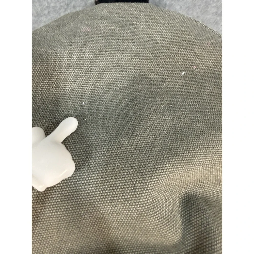 Stranger Things Hawkins High School Duffle Bag TV Show Preowned Flaws Gray Green